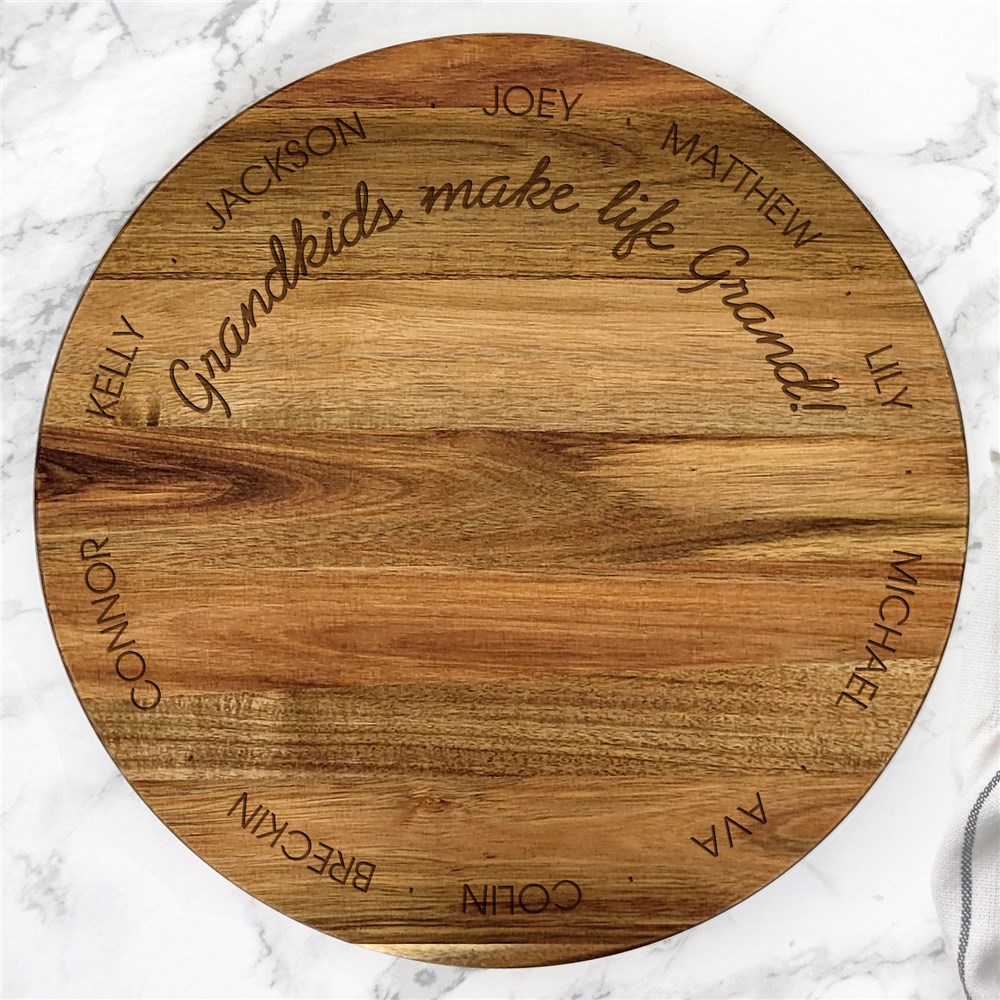 Engraved Write Your Own Lazy Susan L21784413