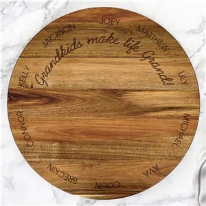 Engraved Write Your Own Lazy Susan L21784413