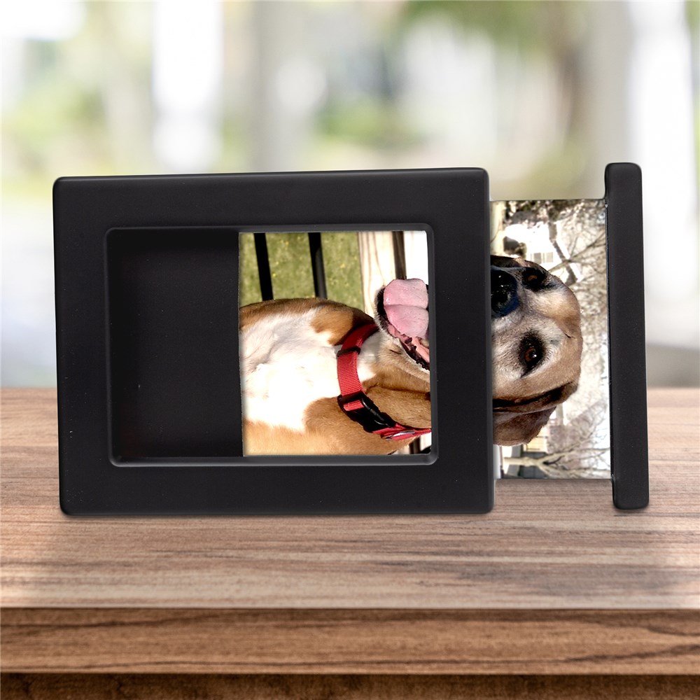 Engraved Always in our Hearts Pet Photo Urn L22137404X