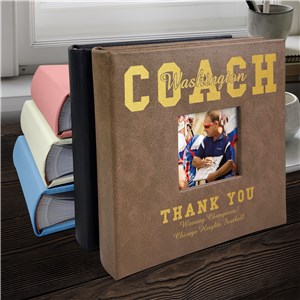 Engraved Thank You Coach Photo Album L22258407