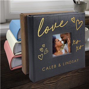 Engraved Love XOXO Leatherette Photo Album L23156407X