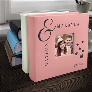 Engraved Ampersand Leatherette Photo Album L23159407X