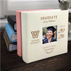Engraved Graduate Leatherette Photo Album L23195407X