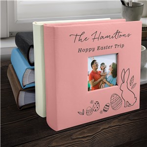Engraved Easter Memories Leatherette Photo Album L23260407X