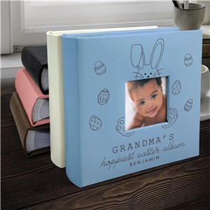 Engraved First Easter Leatherette Photo Album L23261407X