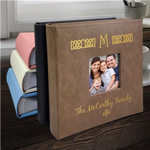 Engraved Celtic Leatherette Photo Album L23290407X