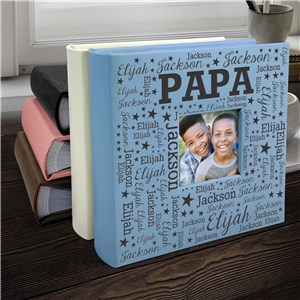 Engraved For Him Word Art Leatherette Photo Album L23411407X