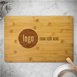 Engraved Custom Logo Bamboo Cutting Board L23715438