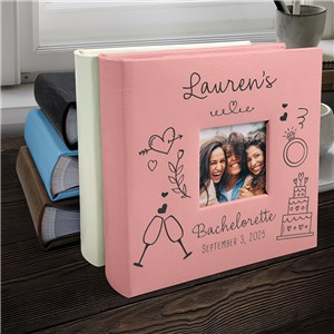 Engraved Bachelorette Leatherette Photo Album L23871407X