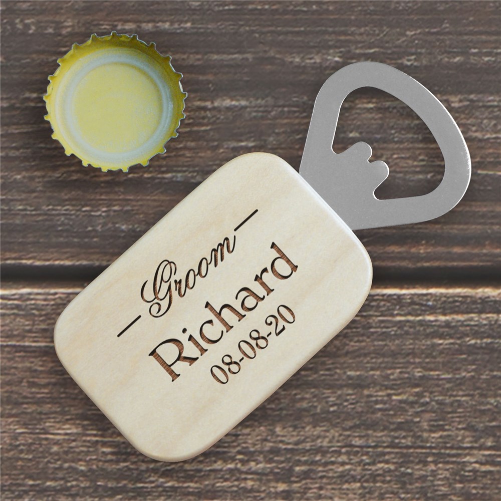Personalized Bridal Party Bottle Opener GiftsForYouNow