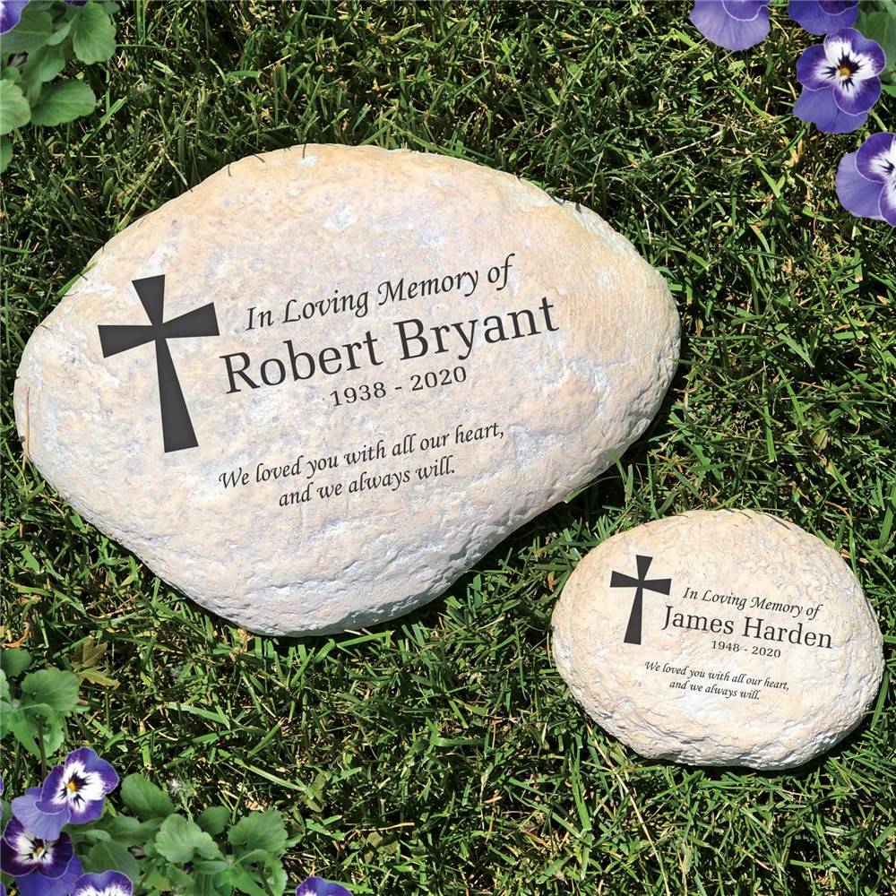 Engraved Memorial Garden Stone Sympathy GiftsForYouNow