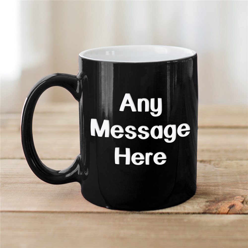 Engraved Any Message Two-Tone Mug | Happy Mother's Day Mug