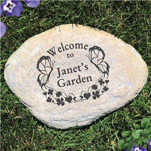 Welcome Garden Stone | Personalized Stones