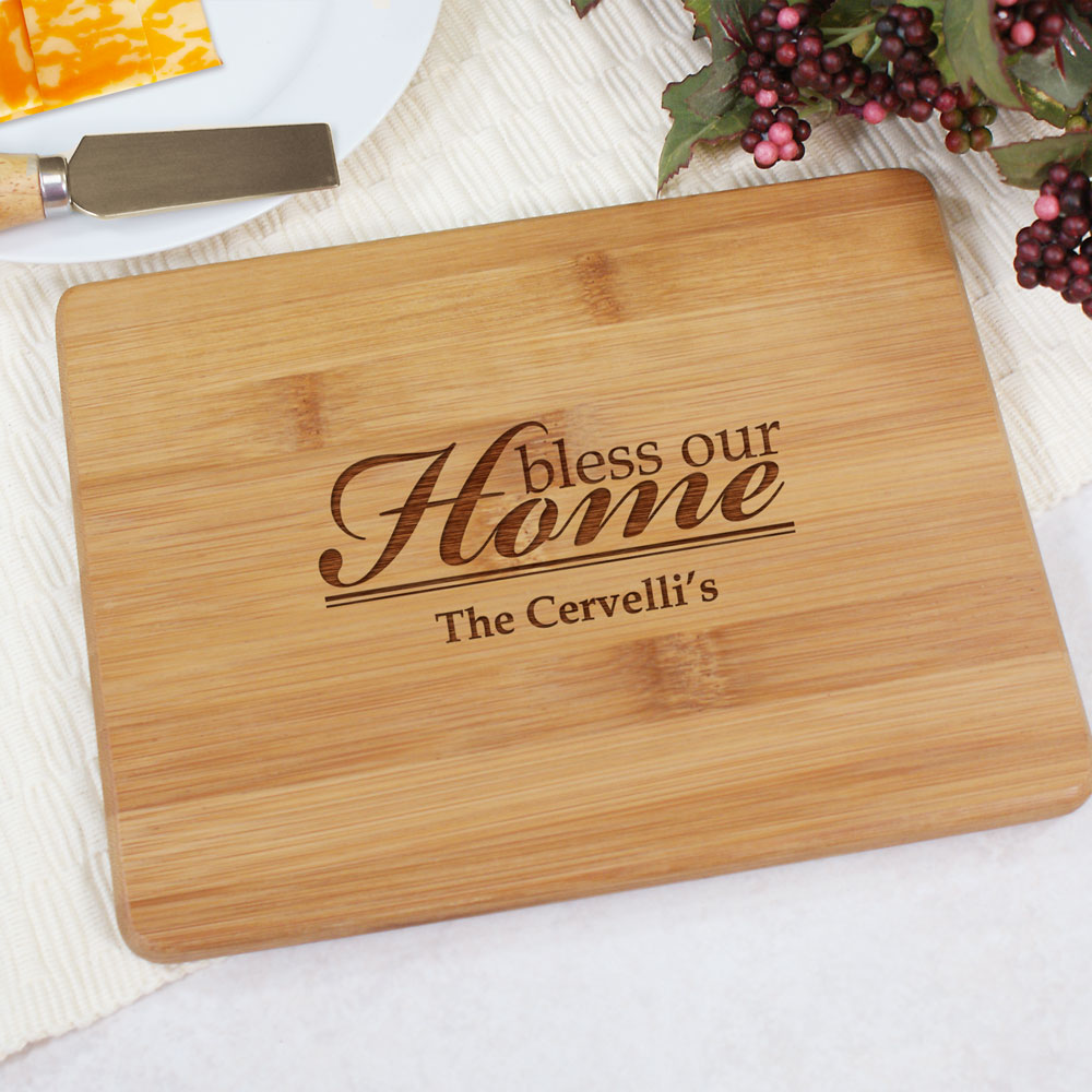 Bamboo Board | Personalized Cheese Boards