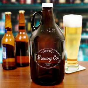 Personalized Beer Growler | Fathers Day Gifts