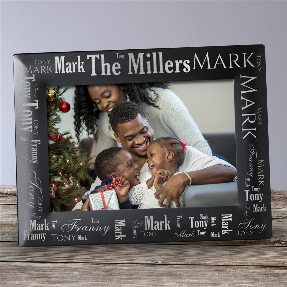 Engraved Black Graduation Picture Frame | Grandma Gifts