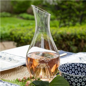 Engraved Infinity Love Wine Carafe L8246353