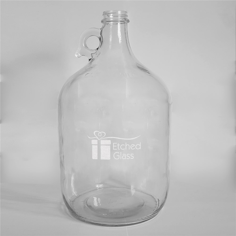 Engraved Infinity Love Glass Growler L8246357