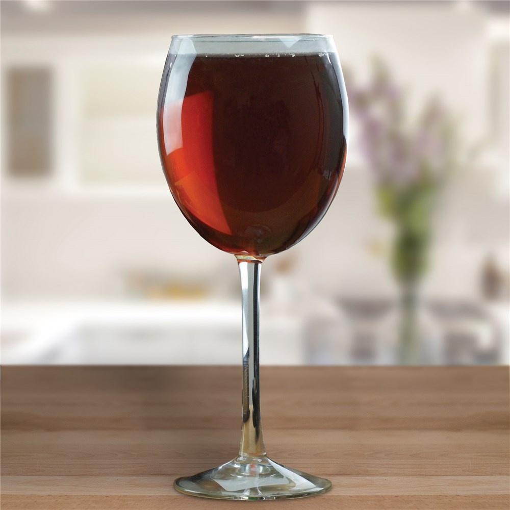 Any Message Wine Glass L9401X