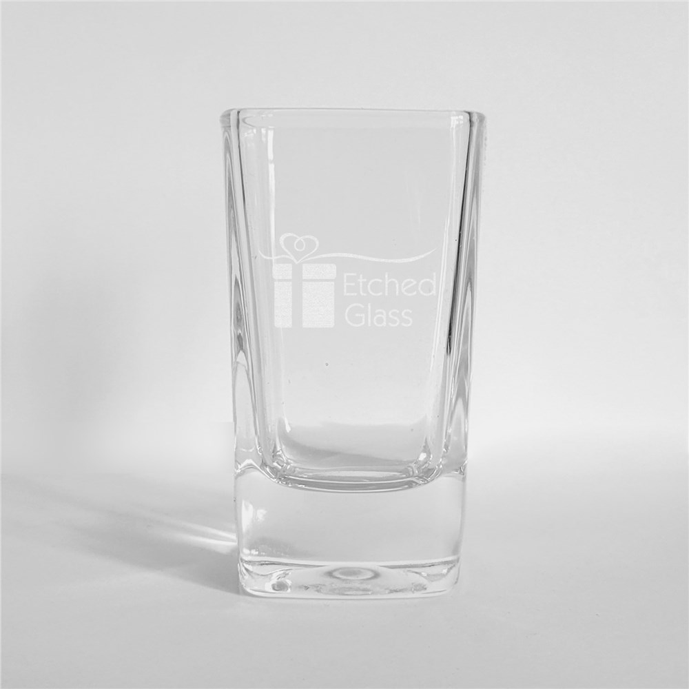 Engraved Wedding Shot Glass L9510114