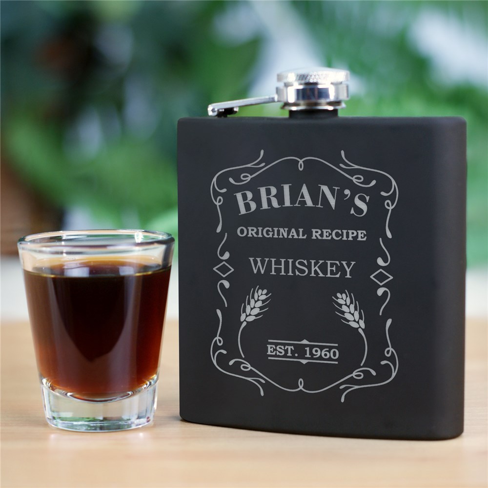 Personalized Whiskey Flask GiftsForYouNow