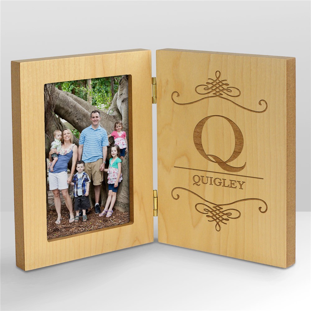 Personalized Family Hinged Wood Frame Gifts For You Now