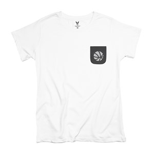 Personalized Basketball Ladies Pocket T-Shirt LPT320624X