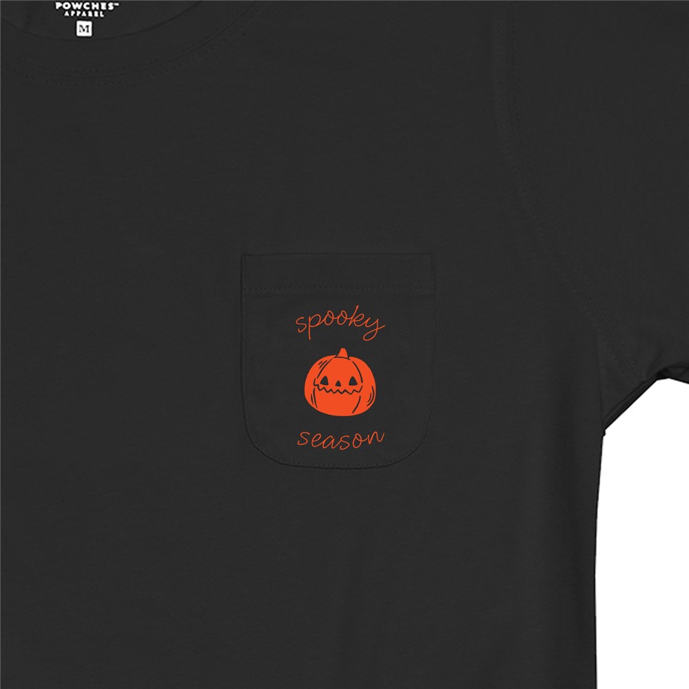Personalized Spooky Icons Ladies Pocket T-Shirt LPT321639X