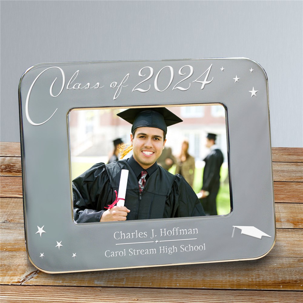 Engraved Class Of Graduation Picture Frame | Personalized Picture Frames