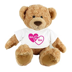 Personalized Two Hearts as One Maxi Teddy Bear NP0140-8126