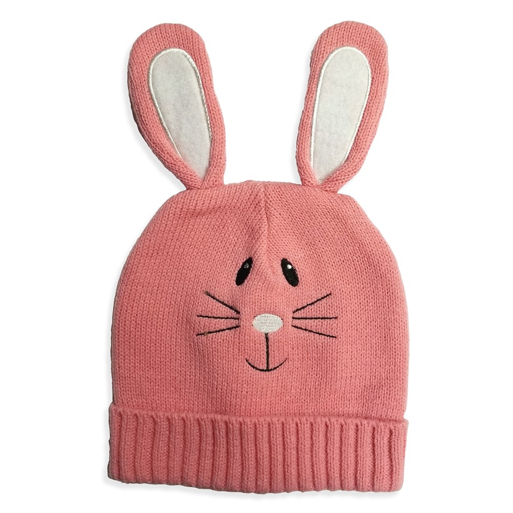 Easter Bunny Beanie | Pink Easter Hat