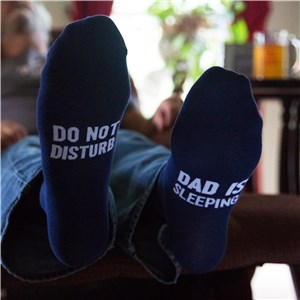 Do Not Disturb Dad Socks