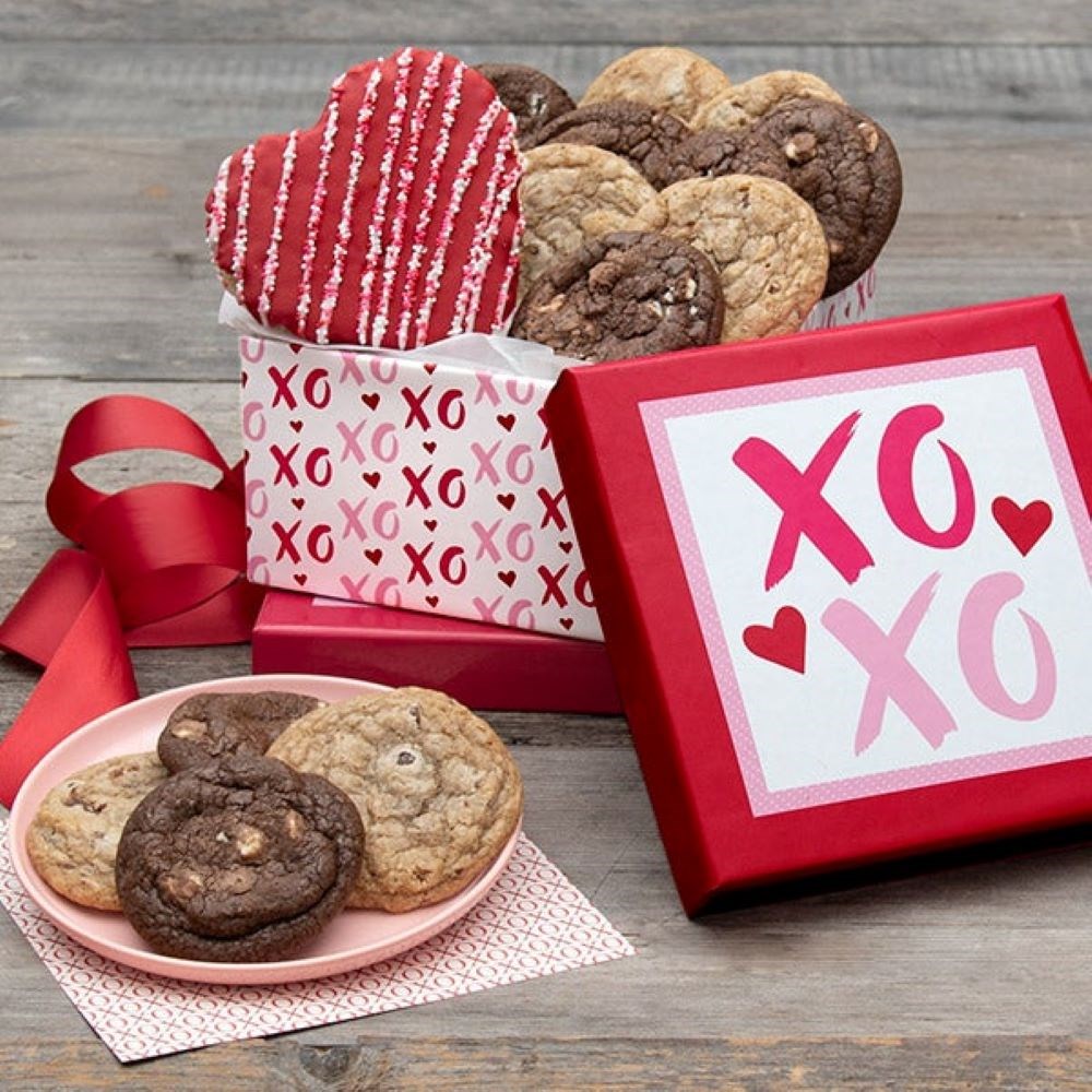 Valentine's Day Baked Goods Gift Box GiftsForYouNow