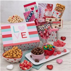 Send a Hug Valentine's Day Care Package with Candy & Popcorn