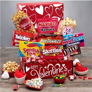 Send a Hug Valentine's Day Care Package with Candy & Popcorn