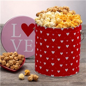 Valentine's Day Gourmet Popcorn Tin