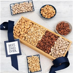 Father's Day Mixed Nut Tray