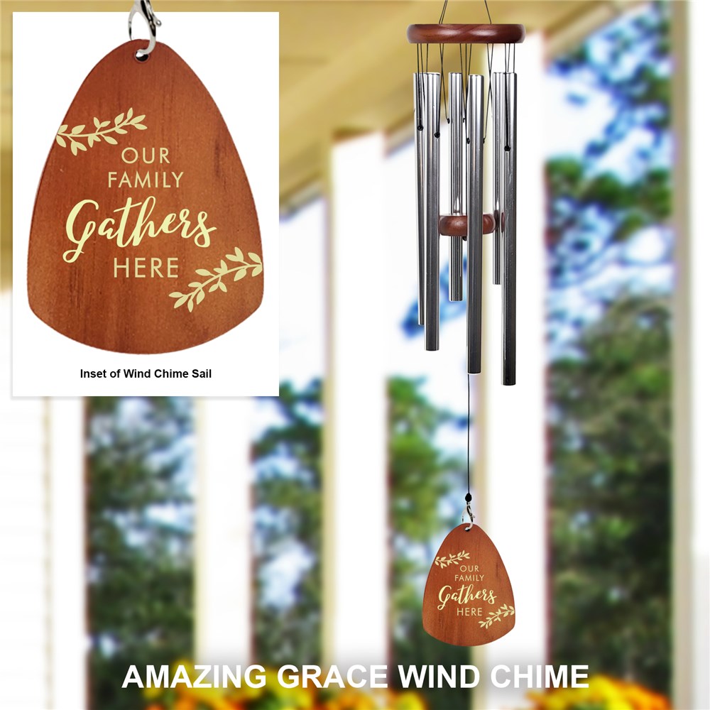 Family Gathers Wind Chime | Family Wind Chime