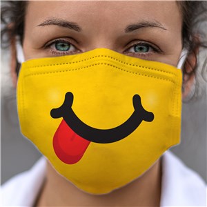 Emoji Mouth Face Mask