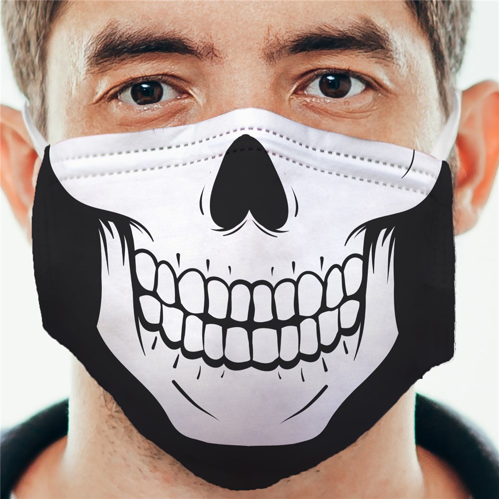 Non-Personalized Skeleton Adult Face Mask