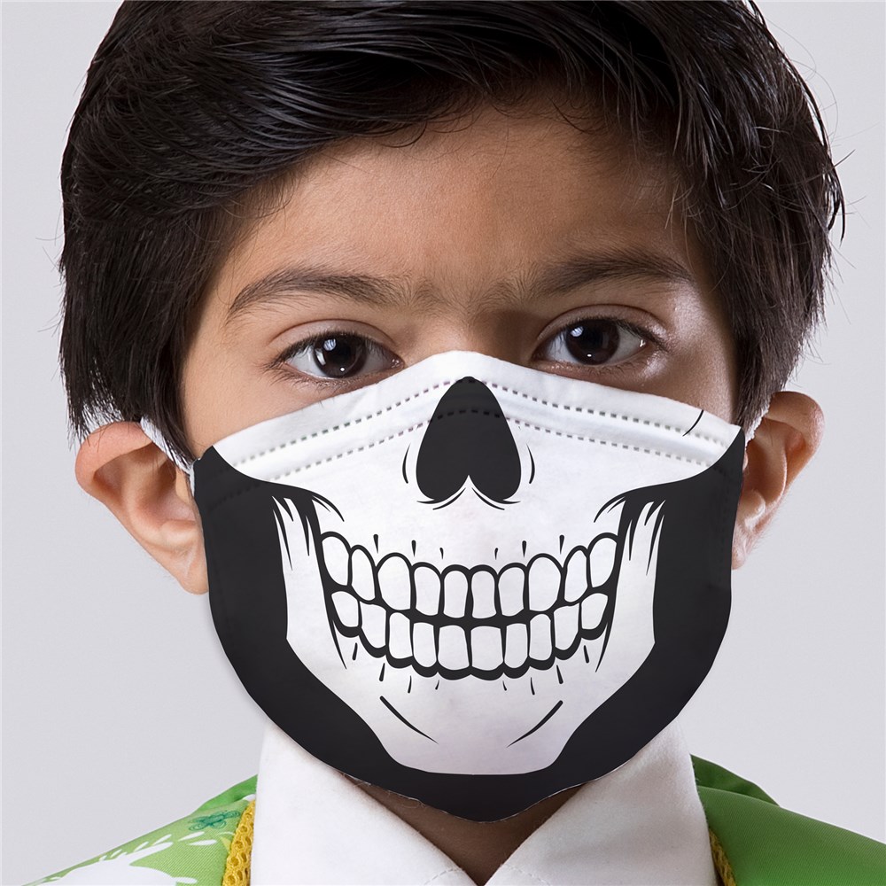 Non-Personalized Kids' Skeleton Face Mask