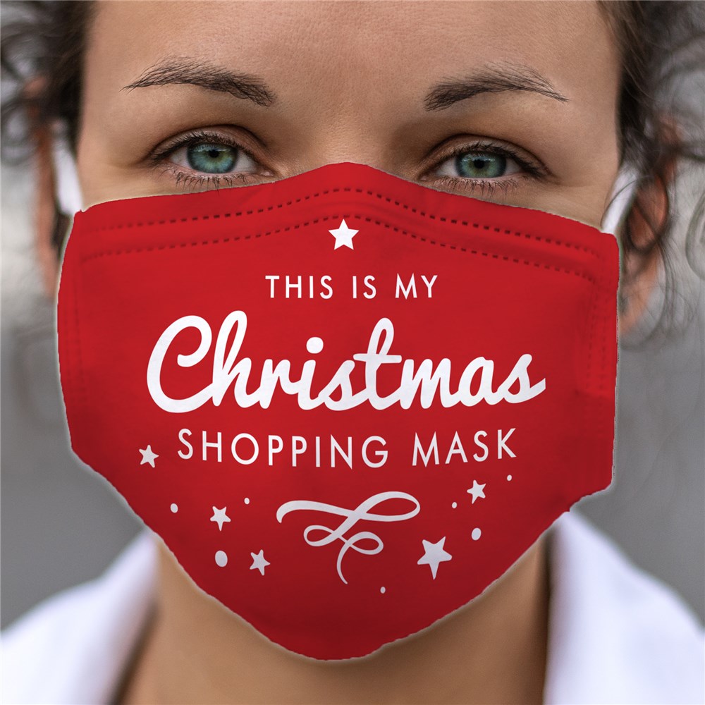 This Is My Christmas Shopping Mask Face Mask GiftsForYouNow