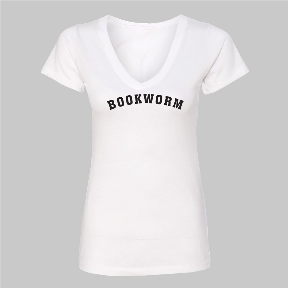 Bookworm V-Neck T-Shirt