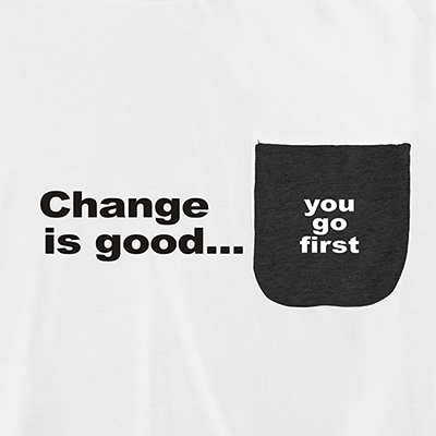 Change is Good Pocket T-Shirt PT311204X