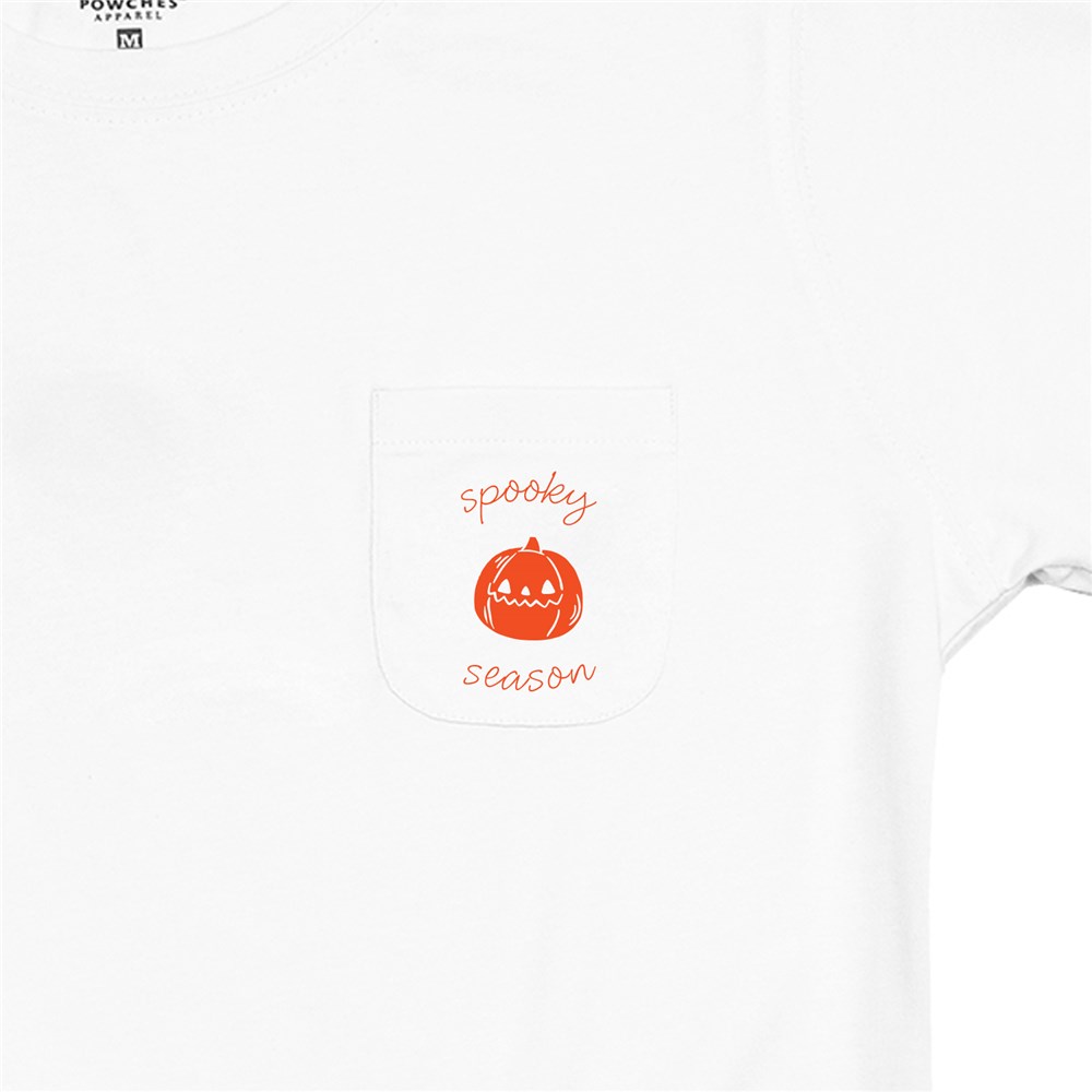 Personalized Spooky Icons Pocket T-Shirt PT321639X