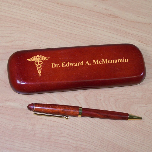 Medical Rosewood Pen Set | Classic Gifts