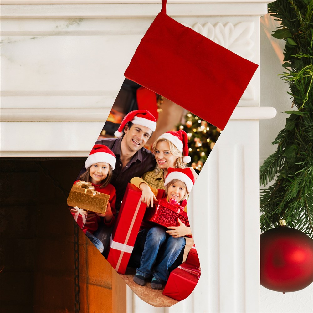 photo christmas stocking