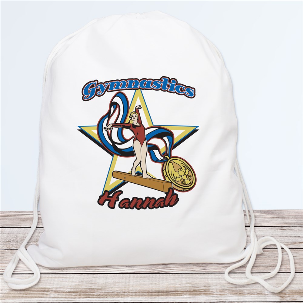 Personalized Gymnastics Sports Bag Girls Gymnastics Gym Bag