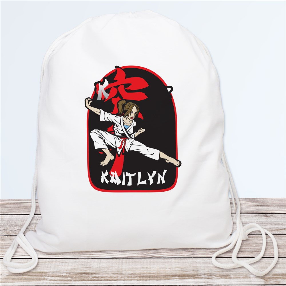 Personalized Karate Sports Bag Custom Karate Gear Bag