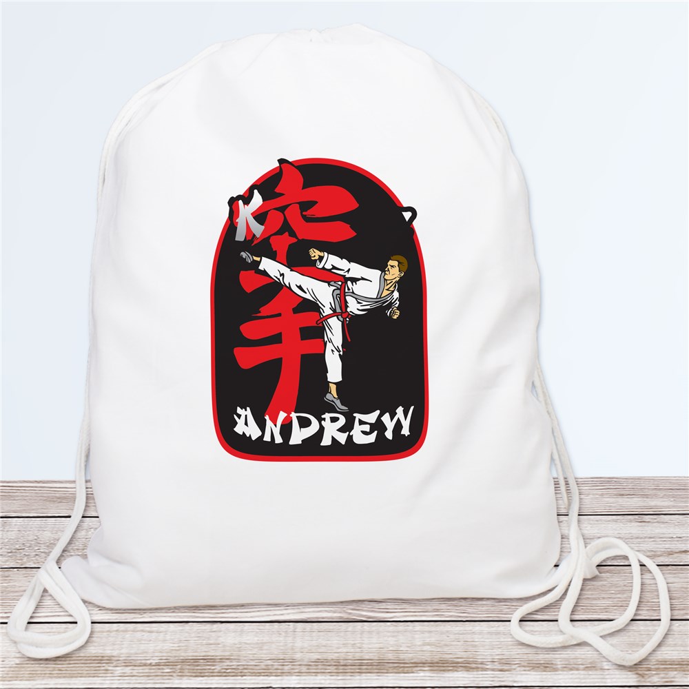 Personalized Karate Sports Bag Custom Karate Gear Bag